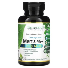 Thực phẩm chức năng Emerald Laboratories Men's 45+ 1-Daily Multi 30 Vegetable Caps 743650003372