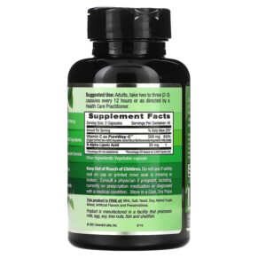 Thành phần vi chất của Emerald Laboratories PureWay-C + R-Alpha Lipoic 250 mg 90 Vegetable Caps 743650003556