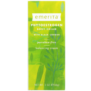 Thành phần vi chất của Emerita Phytoestrogen Body Cream 2 oz (56 g) 356163301103