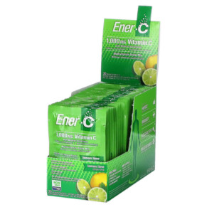 Thực phẩm chức năng Ener-C Vitamin C Multivitamin Drink Mix Lemon Lime 1.000 mg 30 Packets 0.3 oz (9.56 g) Each 873024001014