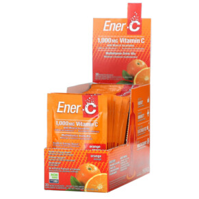Thực phẩm chức năng Ener-C Vitamin C Multivitamin Drink Mix Orange 1.000 mg 30 Packets 0.3 oz (8.67 g) Each 873024001007