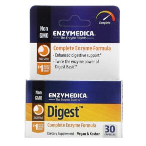 Thực phẩm chức năng Enzymedica Digest Complete Enzyme Formula 30 Capsules 670480981139