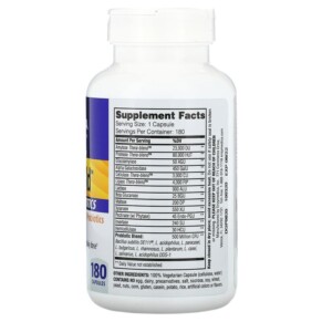 Thành phần vi chất của Enzymedica Digest Gold + Probiotics 180 Capsules 670480290910