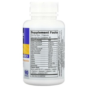 Thành phần vi chất của Enzymedica Digest + Probiotics 90 Capsules 670480130414
