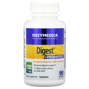 Thực phẩm chức năng Enzymedica Digest + Probiotics 90 Capsules 670480130414