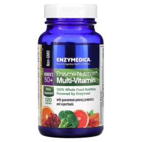 Thực phẩm chức năng Enzymedica Enzyme Nutrition Multi-Vitamin Women's 50+ 120 Capsules 670480140215
