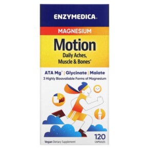 Thực phẩm chức năng Enzymedica Magnesium Motion 120 Capsules 670480101261