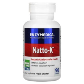 Thực phẩm chức năng Enzymedica Natto-K 90 Capsules 670480220900