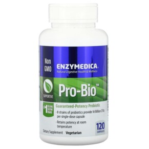 Thực phẩm chức năng Enzymedica Pro-Bio Guaranteed Potency Probiotic 120 Capsules 670480251133