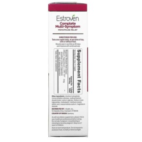 Thành phần vi chất của Estroven Complete Multi-Symptom Menopause Relief 60 Caplets 092961040348