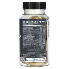 Thành phần vi chất của Eu Natural Conception Men Fertility Aid & Multi 60 Vegetarian Capsules 855244008479