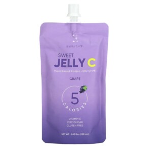 Thực phẩm chức năng Everydaze Sweet Jelly C Plant Based Konjac Jelly Drink Grape 5.02 fl oz (150 ml) 8809432534013