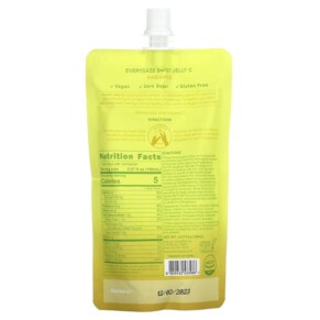 Thành phần vi chất của Everydaze Sweet Jelly C Plant Based Konjac Jelly Drink Pineapple 5.02 fl oz (150 ml) 8809432533986