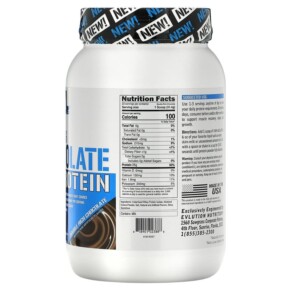 Thành phần vi chất của EVLution Nutrition 100% Isolate Protein Double Rich Chocolate 1.6 lb (726 g) 818901023888