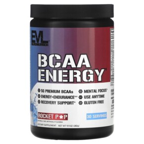 Thực phẩm chức năng EVLution Nutrition BCAA ENERGY Rocket Pop 9.9 oz (282 g) 818901026995