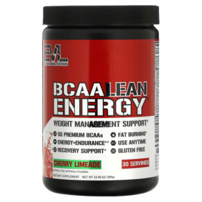Thực phẩm chức năng EVLution Nutrition BCAA LEAN ENERGY Weight Management Support Cherry Limeade 10.90 oz (309 g) 710051864246