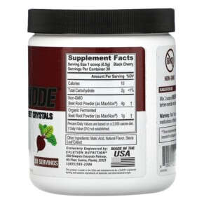 Thành phần vi chất của EVLution Nutrition BeetMode Concentrated Beet Crystals Black Cherry 6.88 oz (195 g) 818901022553