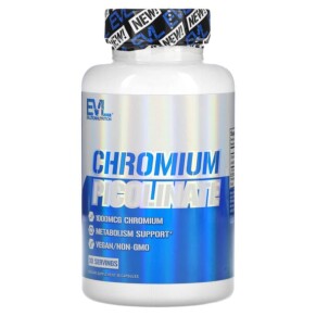 Thực phẩm chức năng EVLution Nutrition Chromium Picolinate 1.000 mcg 30 Capsules 818901027763