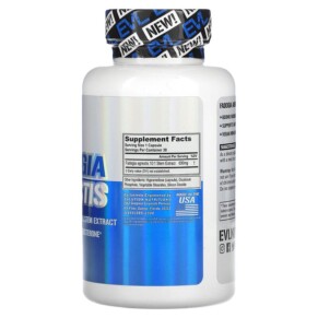 Thành phần vi chất của EVLution Nutrition Fadogia Agrestis 600 mg 30 Veggie Capsules 818901027435