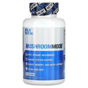Thực phẩm chức năng EVLution Nutrition MushroomMode 90 Veggie Capsules 818901028029