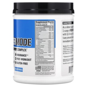 Thành phần vi chất của EVLution Nutrition RECOVERMODE Complete Recovery Complex Blue Raz 22.23 oz (630 g) 710051864512