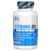 EVLution Nutrition Vitamin D3 5.000 IU 120 Softgels 4 Thực phẩm chức năng EVLution Nutrition Vitamin D3 5.000 IU 120 Softgels 818901023017