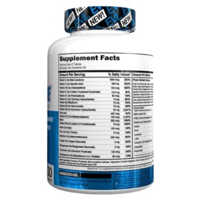 Thành phần vi chất của EVLution Nutrition VitaMode High Performance Multi Vitamin 60 Tablets 682055552859