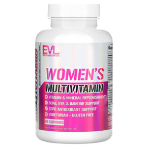 Thực phẩm chức năng EVLution Nutrition Women's Multivitamin 120 Tablets 818901020672