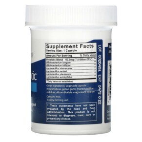 Thành phần vi chất của Fairhaven Health FH PRObiotic for Men 30 Capsules 896593002282