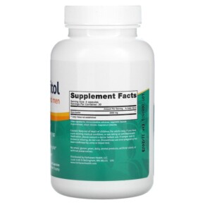 Thành phần vi chất của Fairhaven Health Myo-Inositol For Women and Men 120 Capsules 895749000752
