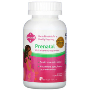 Thực phẩm chức năng Fairhaven Health Peapod Prenatal Multivitamin Supplement 60 Tablets 895749000011
