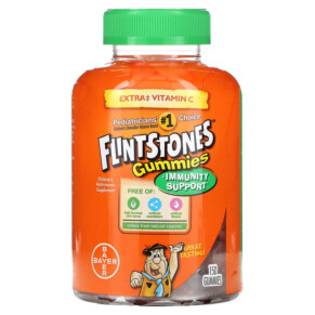 Thực phẩm chức năng Flintstones Children's Multivitamin Plus Immune Support 150 Gummies 016500537281