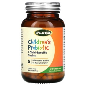 Thực phẩm chức năng Flora Children's Probiotic 5 Billion 60 Capsules 061998619643