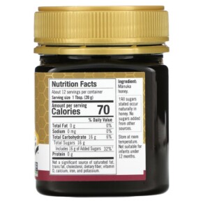 Thành phần vi chất của Flora Manuka Honey MGO 400+ 8.8 oz (250 g) 061998630266