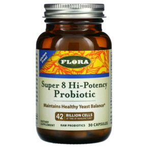 Thực phẩm chức năng Flora Super 8 Hi-Potency Probiotic 42 Billion Cells 30 Capsules 061998619582