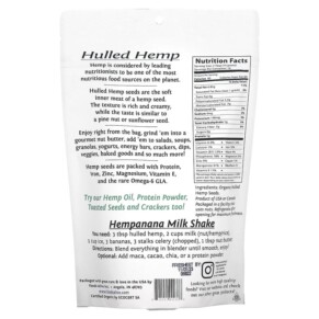 Foods Alive Superfood Organic Hulled Hemp Seeds 8 oz (227 g) 3 Thành phần vi chất của Foods Alive Superfood Organic Hulled Hemp Seeds 8 oz (227 g) 891551000386