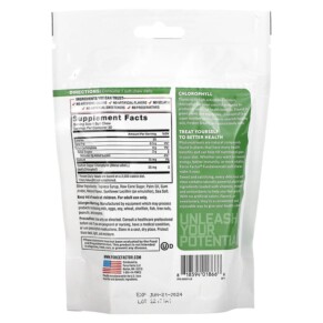 Thành phần vi chất của Force Factor Fundamentals Chlorophyll Fresh Mint 30 Soft Chews 818594018666