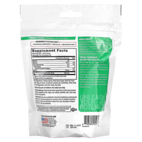 Thành phần vi chất của Force Factor Fundamentals Noni Fruit Apple Berry 30 Soft Chews 818594019717