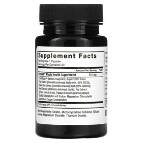 Thành phần vi chất của Force Factor ProbioSlim Digestive Support + Weight Management 30 Capsules 818594014415