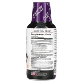 Thành phần vi chất của Force Factor Somnapure Melatonin + Natural Botanicals Dream Berry 8 fl oz (237 ml) 818594017072