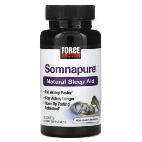 Thực phẩm chức năng Force Factor Somnapure Natural Sleep Aid 60 Tablets 852496002651