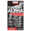 Thực phẩm chức năng Force Factor Test X180 Alpha Testosterone Booster 120 Capsules 818594010349