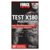 Thực phẩm chức năng Force Factor Test X180 Multivitamin + Testosterone Booster 120 Tablets 818594016860