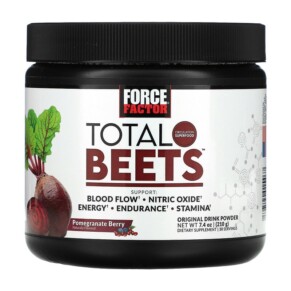 Thực phẩm chức năng Force Factor Total Beets Original Drink Powder Pomegranate Berry 7.4 oz (210 g) 818594015467