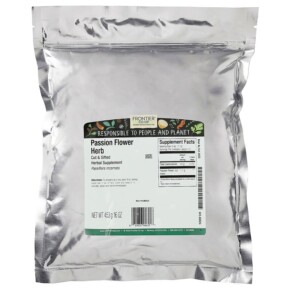 Thành phần vi chất của Frontier Co-op Cut & Sifted Passion Flower Herb 16 oz (453 g) 089836006257
