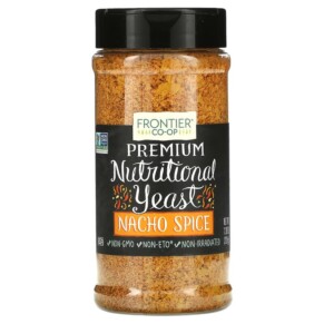Thực phẩm chức năng Frontier Co-op Premium Nutritional Yeast Nacho Spice 7.3 oz (207 g) 089836196569