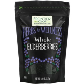 Thực phẩm chức năng Frontier Co-op Whole Elderberries 8 oz (227 g) 089836311061