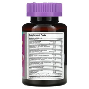 Thành phần vi chất của Futurebiotics Advanced Women's Formula Multi Vitamin Energy Plus 60 Tablets 049479000487