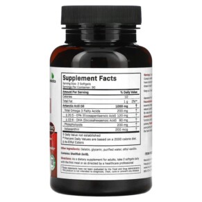 Thành phần vi chất của Futurebiotics Antarctic Krill Oil with Astaxanthin 500 mg 180 Softgels 049479500604