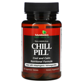 Thực phẩm chức năng Futurebiotics Chill Pill 60 Vegetarian Tablets 049479003402